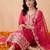 Women Ethnic Motifs Embroidered Thread Work Kurta with Trousers & With Dupatta