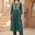 Women Floral Embroidered Empire Thread Work Kurta with Trousers