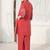 Women Floral Embroidered Thread Work Cotton A-Line Kurta with Palazzos