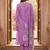 Women Floral Embroidered Thread Work Cotton Kurta with Trousers & With Dupatta