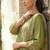 Women Floral Embroidered Thread Work Liva Kurta with Trousers & With Dupatta