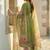 Women Floral Embroidered Thread Work Liva Kurta with Trousers & With Dupatta