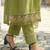 Women Floral Embroidered Thread Work Liva Kurta with Trousers & With Dupatta