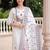 Women Ethnic Motifs Embroidered Thread Work Cotton Kurta with Trousers & With Dupatta