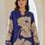 Women Floral Printed Beads and Stones Kurta with Palazzos