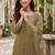 Women Ethnic Motifs Embroidered Thread Work Kurta with Trousers & With Dupatta