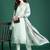 Floral Embroidered Kurta with Trousers & Dupatta