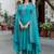 Women Floral Embroidered Thread Work Kurta with Trousers & With Dupatta