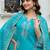 Women Floral Embroidered Thread Work Kurta with Trousers & With Dupatta
