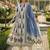Women Ethnic Motifs Printed Angrakha Sequinned Cotton Kurta with Trousers & With Dupatta