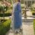 Women Ethnic Motifs Printed Angrakha Sequinned Cotton Kurta with Trousers & With Dupatta
