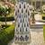 Women Ethnic Motifs Printed Angrakha Sequinned Cotton Kurta with Trousers & With Dupatta