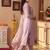 Women Ethnic Motifs Embroidered Thread Work Liva Kurta with Trousers & With Dupatta