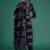 Women Printed Thread Work Cotton Kurta with Trousers & With Dupatta