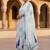 Women Printed Thread Work Cotton Kurta with Trousers & Dupatta