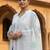 Women Printed Thread Work Cotton Kurta with Trousers & Dupatta