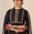 Women Ethnic Motifs Printed Mirror Work Cotton Kurta with Trousers & Dupatta