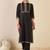 Women Ethnic Motifs Printed Mirror Work Cotton Kurta with Trousers & Dupatta