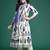 Ethnic Motifs Printed Angrakha Cotton Kurta with Trousers & Dupatta
