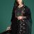 Ethnic Motifs Embroidered Zari Liva Kurta with Trousers & With Dupatta