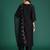 Ethnic Motifs Embroidered Zari Liva Kurta with Trousers & With Dupatta