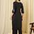 Women Ethnic Motifs Embroidered Thread Work Cotton Kurta with Trousers