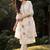 Women Floral Embroidered Thread Work Kurta with Trousers & With Dupatta