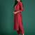 Embroidered Chanderi Silk Kurta With Trousers & Dupatta