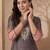 Women Bandhani Embroidered Sequinned Kurta with Trousers & With Dupatta