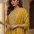 Women Ethnic Motifs Embroidered Pleated Thread Work Kurta with Trousers & With Dupatta