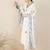 Women Floral Embroidered Thread Work Cotton Kurta with Trousers & With Dupatta