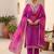 Women Ethnic Motifs Embroidered Thread Work Kurta with Trousers & With Dupatta
