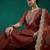 Women Ethnic Motifs Embroidered Liva Kurta with Trousers & With Dupatta