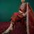 Women Ethnic Motifs Embroidered Liva Kurta with Trousers & With Dupatta