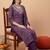 Women Ethnic Motifs Printed Thread Work Cotton Kurta with Trousers & With Dupatta