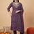 Women Ethnic Motifs Printed Thread Work Cotton Kurta with Trousers & With Dupatta