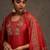 Women Ethnic Motifs Embroidered Kurta with Trousers & Dupatta