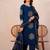 Women Ethnic Motifs Printed Cotton Kurta with Trousers & With Dupatta