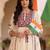 Women Ethnic Motifs Embroidered Empire Thread Work Kurta with Trousers & With Dupatta