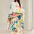 Floral Printed Round Neck Long Sleeves Kurta & Trouser With Dupatta