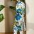 Women Floral Printed Cotton Kurta with Trousers