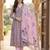 Women Ethnic Motifs Printed Empire Beads and Stones Cotton Kurta with Trousers & With Dupatta