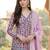 Women Ethnic Motifs Printed Empire Beads and Stones Cotton Kurta with Trousers & With Dupatta