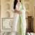 Women Floral Embroidered Thread Work Cotton Kurta with Trousers & With Dupatta