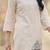 Women Animal Embroidered Thread Work Cotton Kurta with Trousers