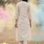 Women Animal Embroidered Thread Work Cotton Kurta with Trousers