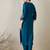 Women Floral V-Neck Embroidered Thread Work Straight Kurta Sets
