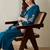 Women Floral V-Neck Embroidered Thread Work Straight Kurta Sets