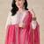 Women Ethnic Motifs Embroidered Thread Work Cotton Kurta with Trousers & With Dupatta