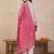 Women Ethnic Motifs Embroidered Thread Work Cotton Kurta with Trousers & With Dupatta